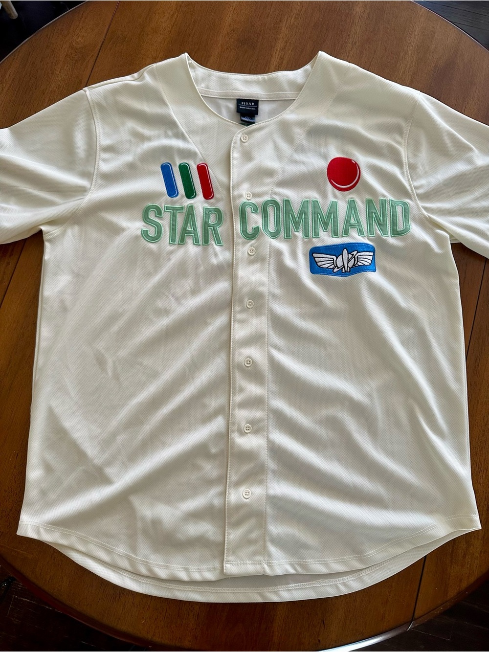 Buzz Lightyear STAR COMMAND Embroidered Baseball Jersey